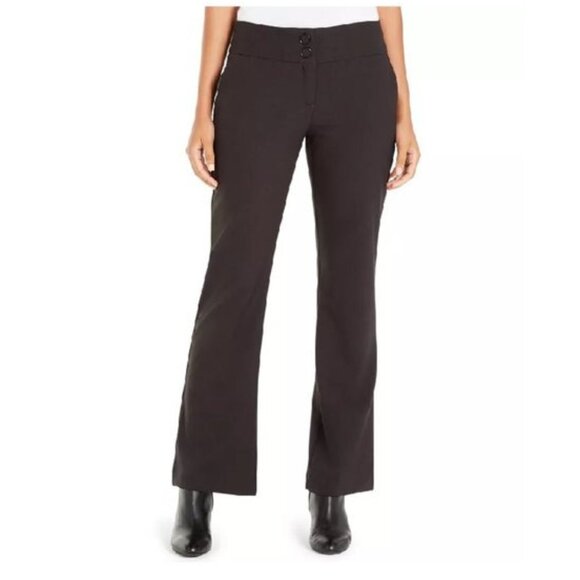 Alfani Snap-Waist Tummy-Control Trousers - Picture 1 of 7